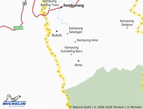 Mappa MICHELIN Kampung Sumbiling Baru - ViaMichelin