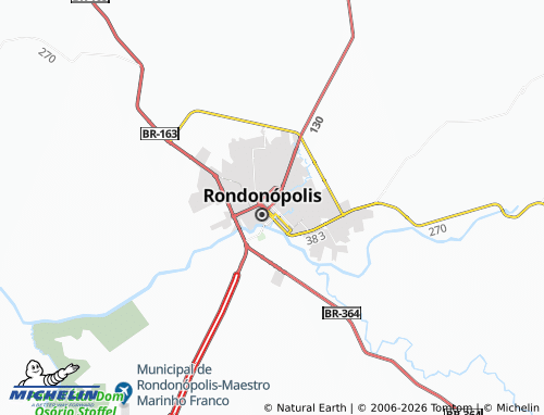 Mappa MICHELIN Centro - ViaMichelin