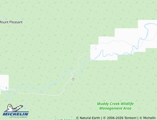 Mappa MICHELIN Harvey - ViaMichelin