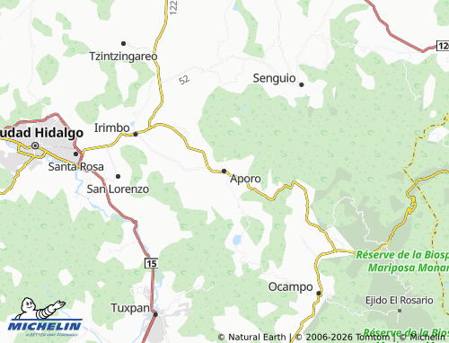 Mapa MICHELIN Aporo - ViaMichelin