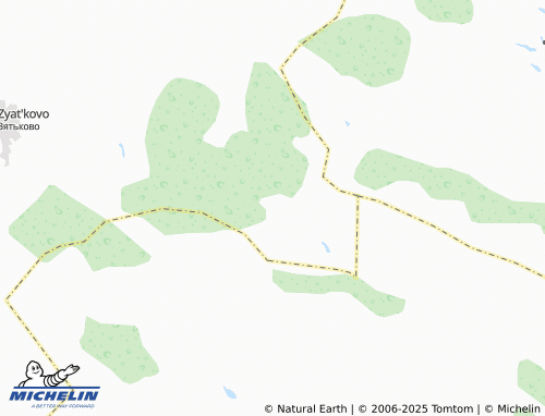 MICHELIN Ganenok map - ViaMichelin