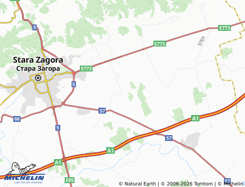 Mappa MICHELIN Preslaven - ViaMichelin