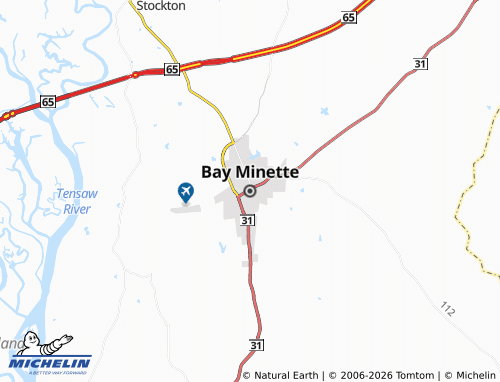 Carte MICHELIN Bay Minette - ViaMichelin