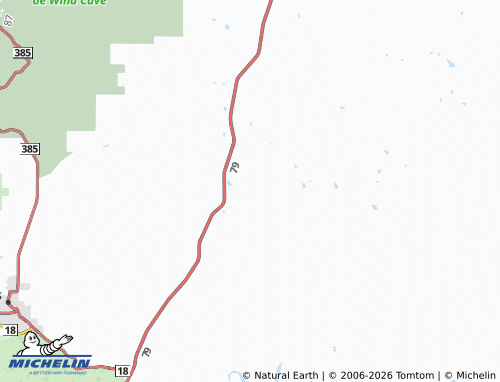 Kaart MICHELIN Buffalo Gap - ViaMichelin