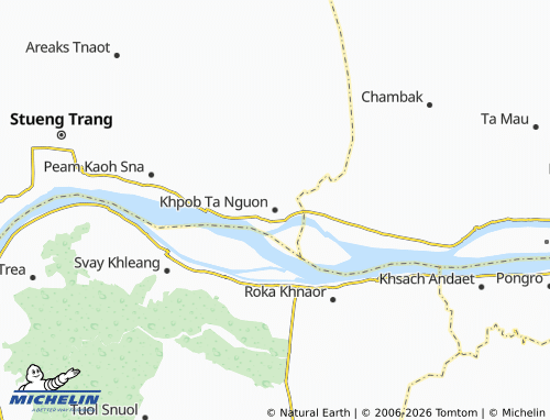 Mapa MICHELIN Khpob Ta Nguon - ViaMichelin