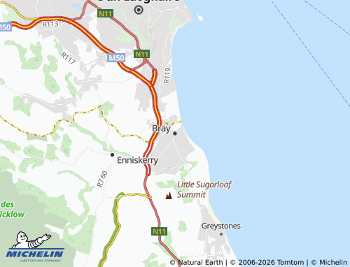 Mapa MICHELIN Bray - ViaMichelin