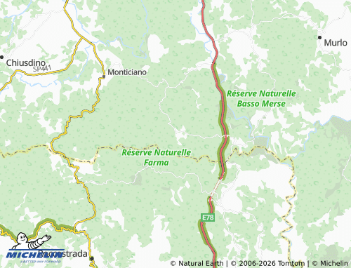 MICHELIN Lama map - ViaMichelin