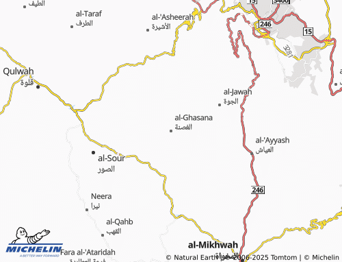 MICHELIN Al Ghasanah map - ViaMichelin