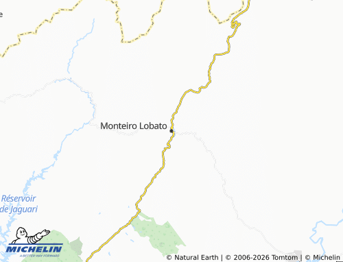Mapa MICHELIN Monteiro Lobato - ViaMichelin