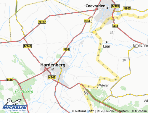 MICHELIN Loozen map - ViaMichelin