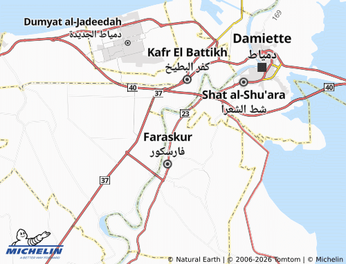 Mappa MICHELIN al-Obeediyyah - ViaMichelin