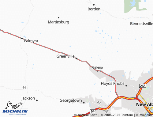 MICHELIN Greenville map - ViaMichelin