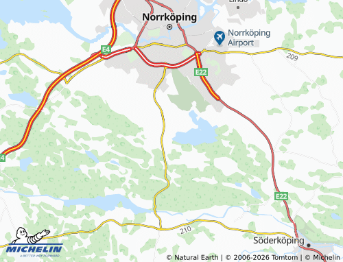 Carte MICHELIN Öbonäs - ViaMichelin