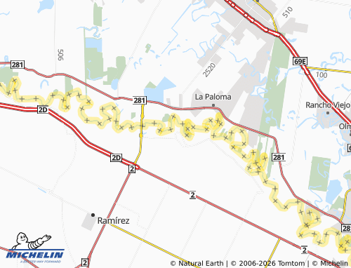 Mapa MICHELIN Capote - ViaMichelin