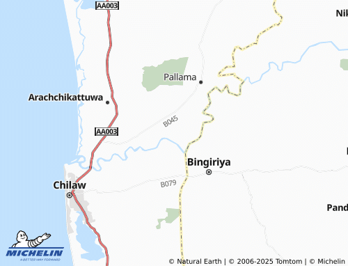 MICHELIN Elivitiya map - ViaMichelin