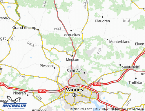 Mappa MICHELIN Meucon - ViaMichelin