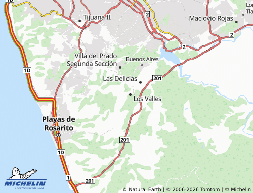 Mapa MICHELIN Palma Real - ViaMichelin