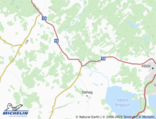 MICHELIN Stockamöllan map - ViaMichelin