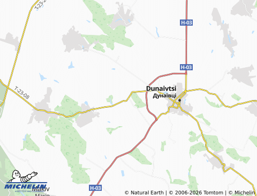 MICHELIN Chankiv map - ViaMichelin