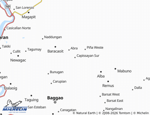 Mapa MICHELIN Capissayan Sur - ViaMichelin