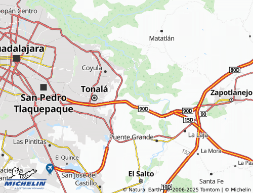 Mapa MICHELIN Paseos de La Ca - ViaMichelin