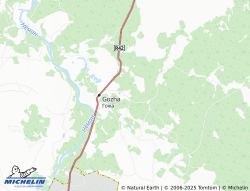 MICHELIN Lesnitsa map - ViaMichelin