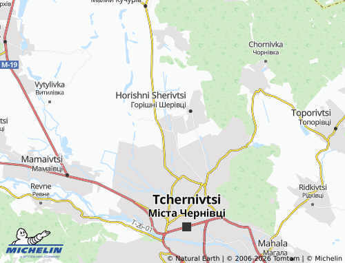 Mappa MICHELIN Zadubrivka - ViaMichelin