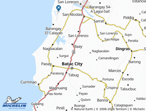 MICHELIN Bil-Loca map - ViaMichelin