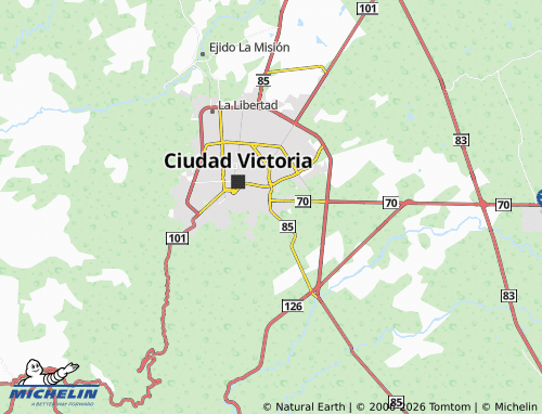 MICHELIN Las Fuentes map - ViaMichelin