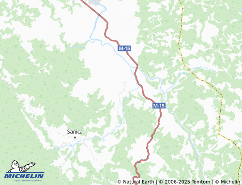 MICHELIN Hrustovo map - ViaMichelin