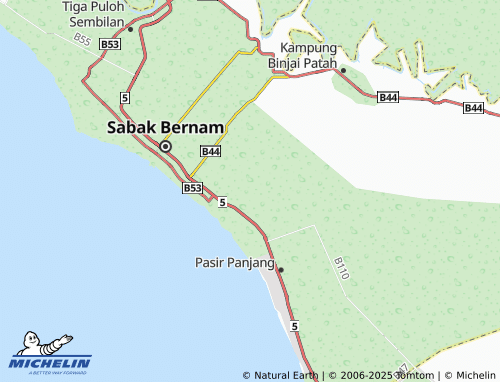 Mapa MICHELIN Peket 60 - ViaMichelin
