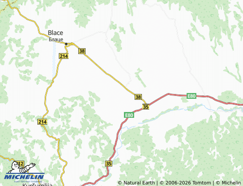 Mapa MICHELIN Lazarevac - ViaMichelin