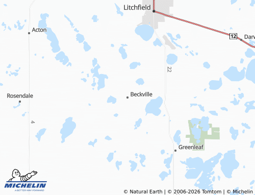 Carte MICHELIN Beckville - ViaMichelin