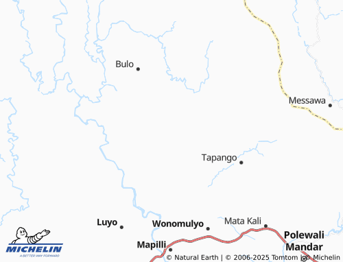 MICHELIN Landi Kanusuang map - ViaMichelin