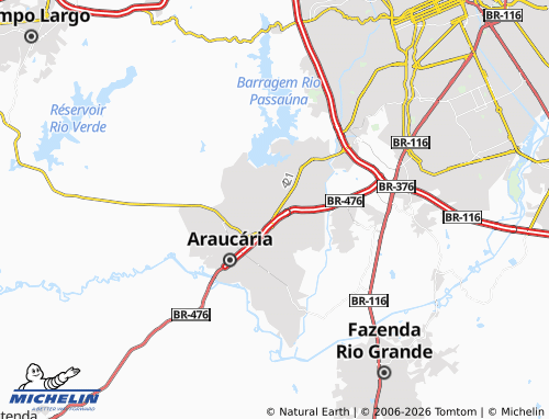 Mapa MICHELIN Chapada - ViaMichelin