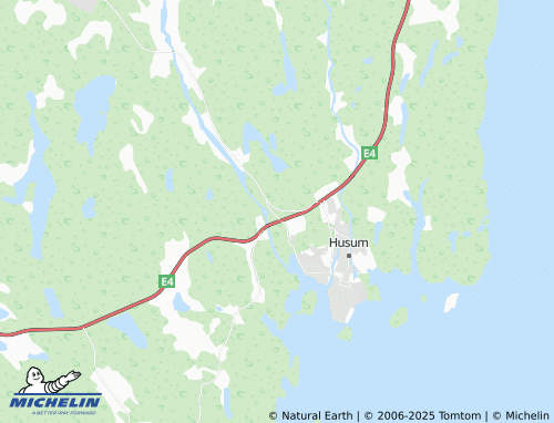 MICHELIN Dombäck (Norra Delen) map - ViaMichelin