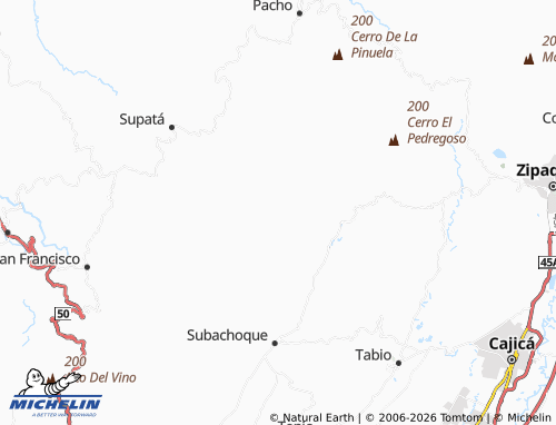 Carte MICHELIN Pantano de Arce - ViaMichelin