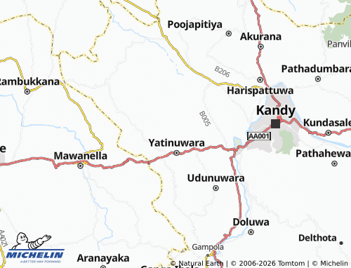 MICHELIN Danthure map - ViaMichelin