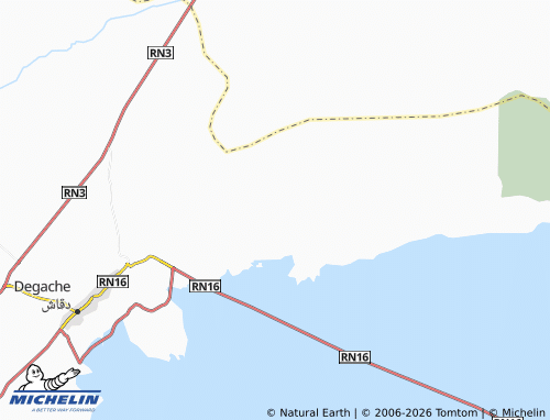 MICHELIN Daghoums map - ViaMichelin