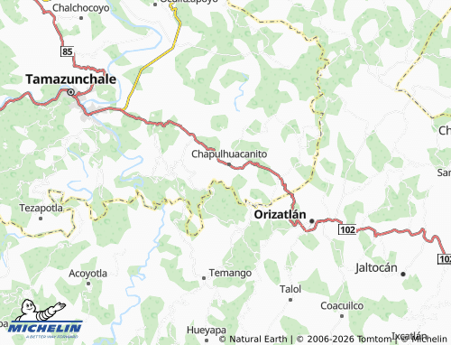 Mapa MICHELIN San José - ViaMichelin