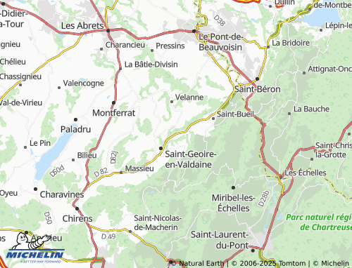Mapa MICHELIN Champet - ViaMichelin