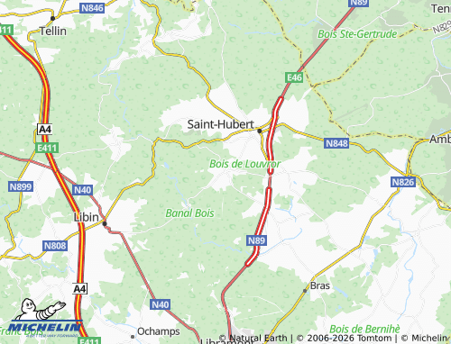 MICHELIN Hatrival map - ViaMichelin