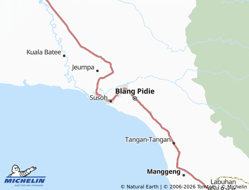 MICHELIN Kepala Bandar map - ViaMichelin