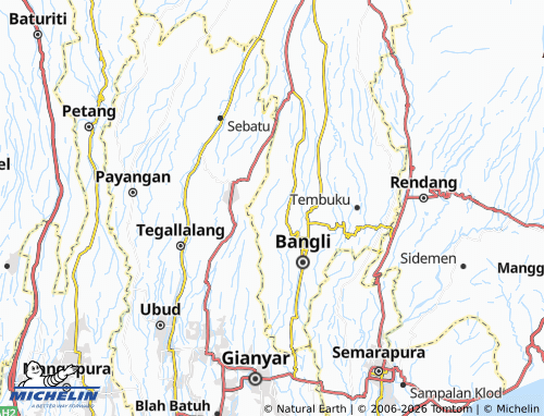 Mapa MICHELIN Susut - ViaMichelin