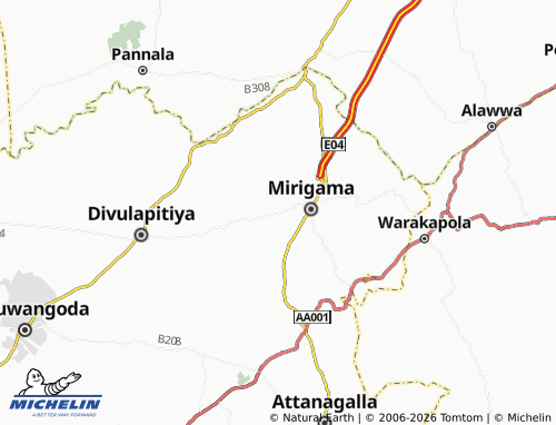 Mappa MICHELIN Gurullagama - ViaMichelin