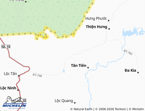 Mapa MICHELIN Tân Thành - ViaMichelin