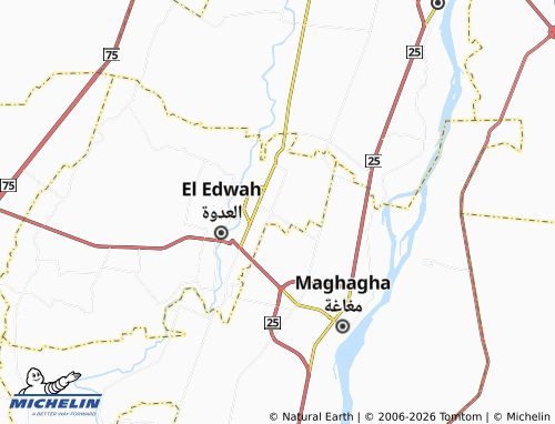 Mappa MICHELIN Munsha'at al-Sawi - ViaMichelin