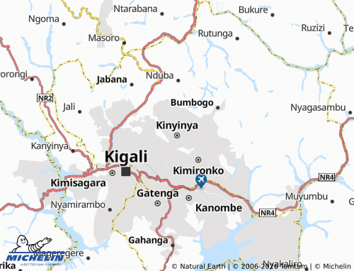 Mappa MICHELIN Kinyinya - ViaMichelin