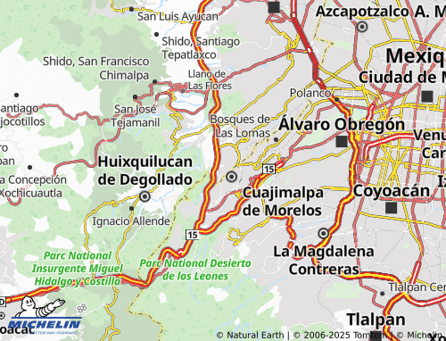 MICHELIN Tepetongo map - ViaMichelin