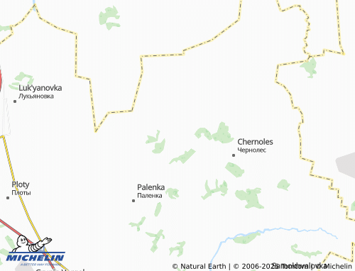 MICHELIN Bol'shiye Vyselki map - ViaMichelin